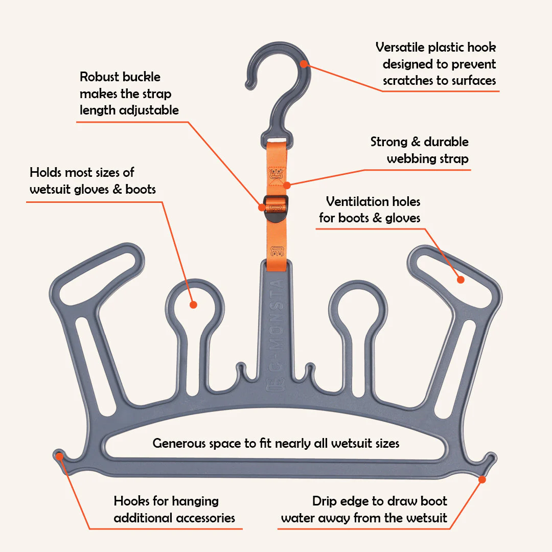 C-Monsta Wetsuit Hanger V2 - Image 4