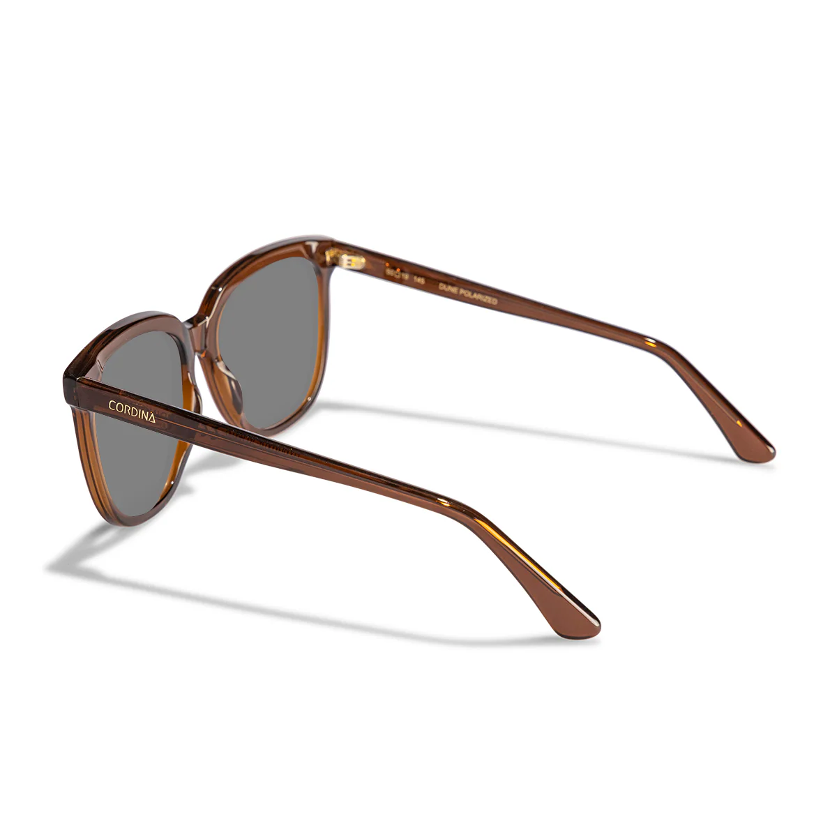 Cordina Dune Sunglasses-Shiny Coffee/Grey Polar - Image 4