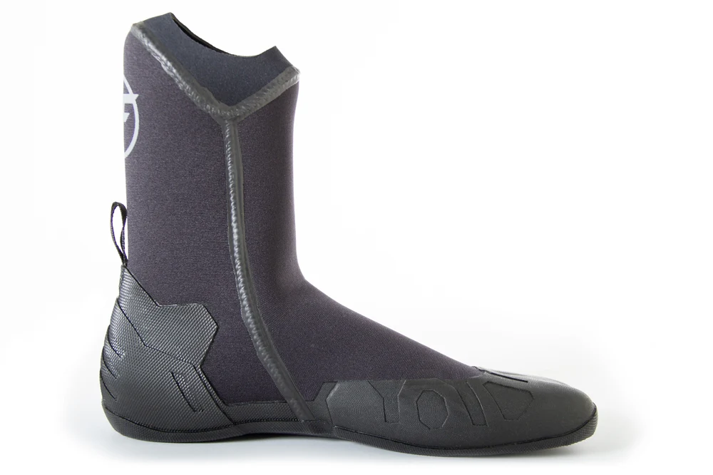 Hyperflex VYRL 3MM Split Toe Booties-Black - Image 5