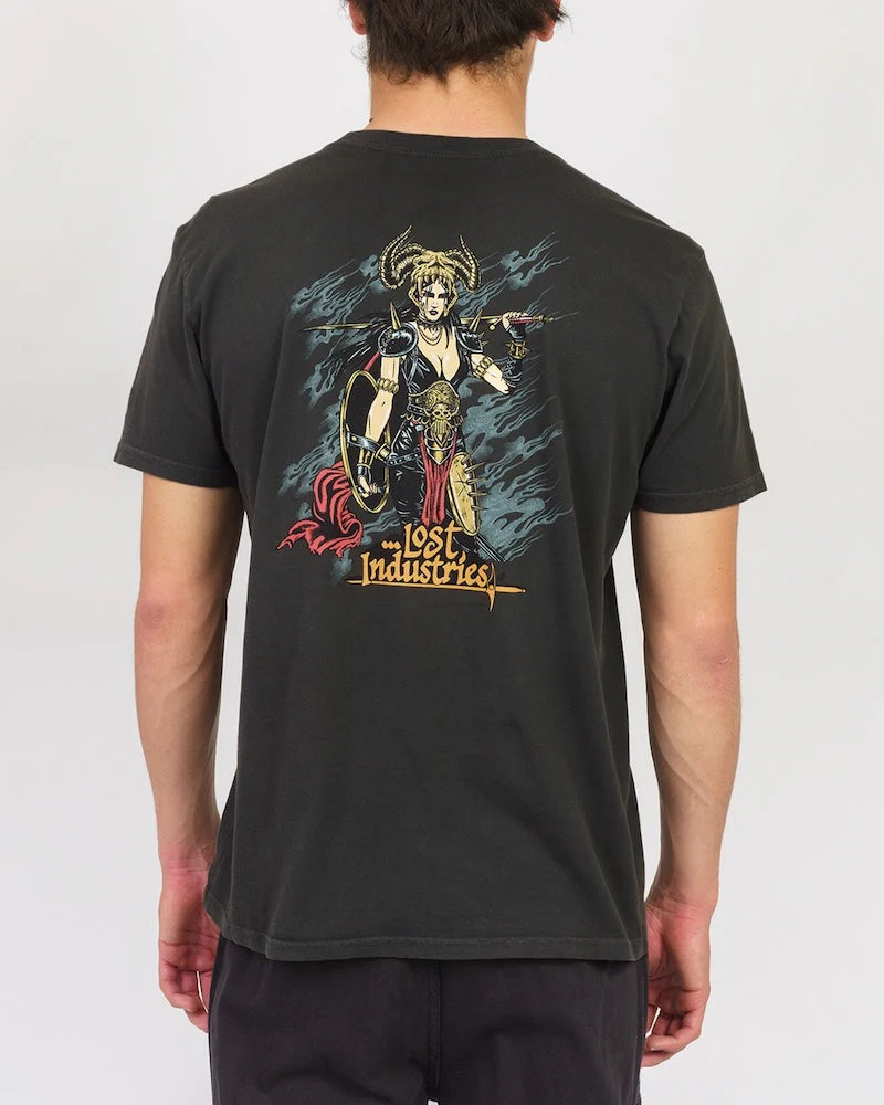Lost  Battle Cry Vintage Tee-Vintage Black - Image 6