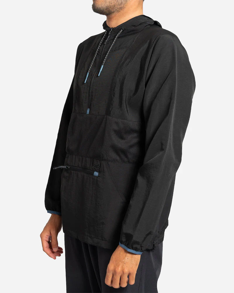 Lost Black Cloud Anorak Jacket-Black - Image 4