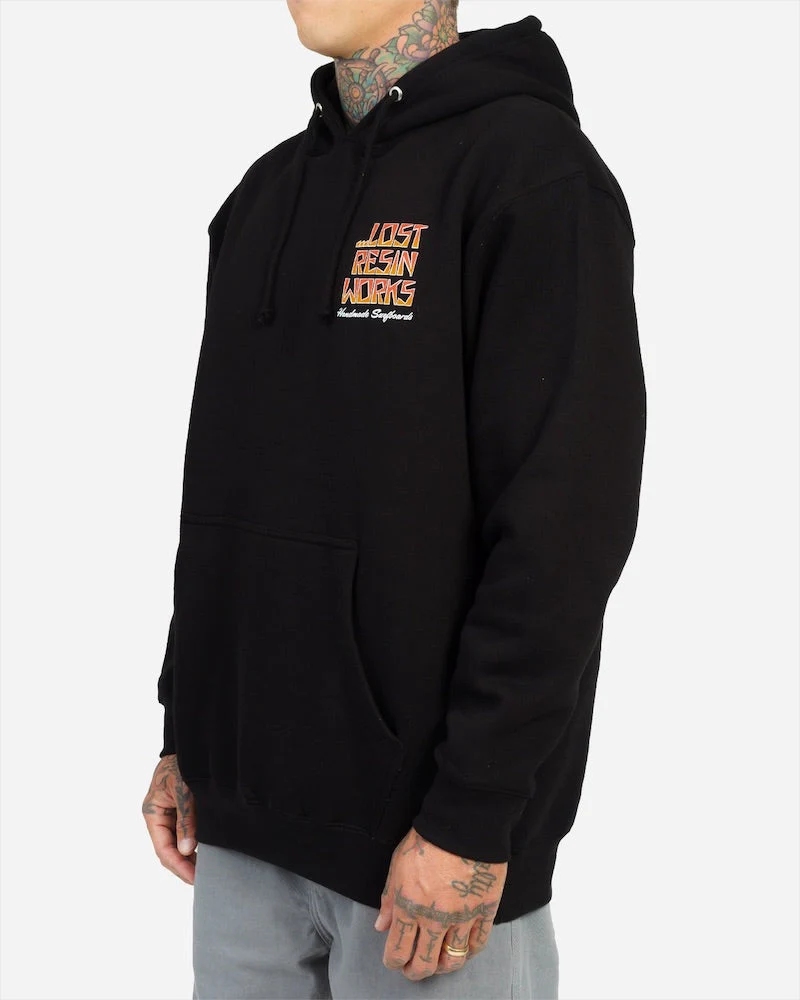Lost Handmade Heavyweight Sweatshirt-Black - Image 4
