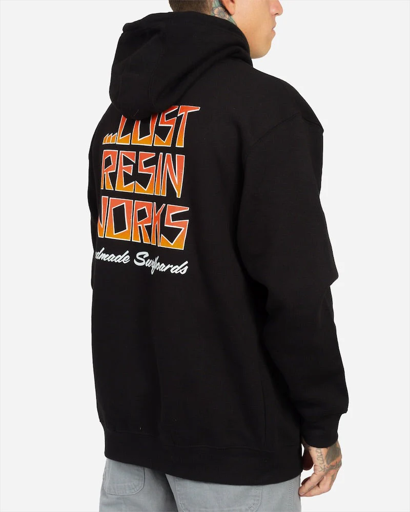 Lost Handmade Heavyweight Sweatshirt-Black - Image 5