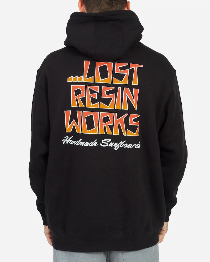 Lost Handmade Heavyweight Sweatshirt-Black - Image 6