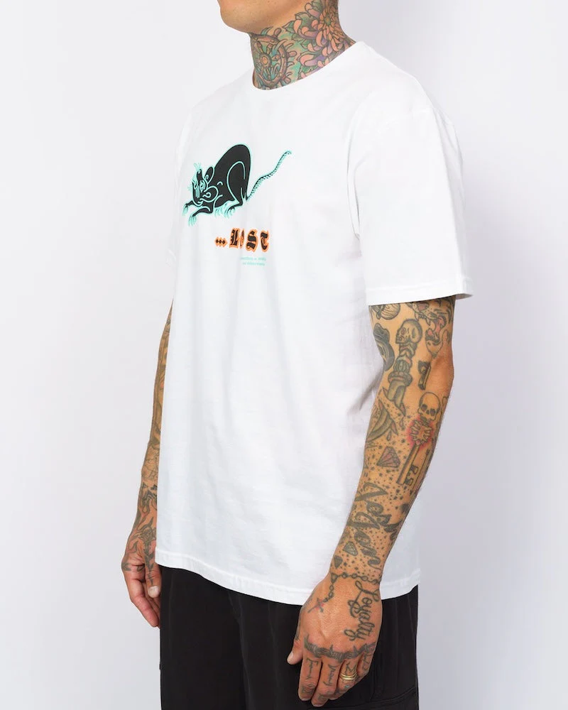 Lost Ratty Tee-White - Image 3