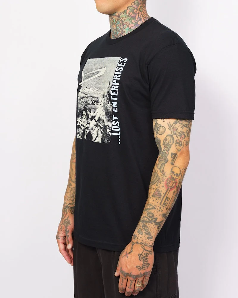 Lost Spacer Tee-Black - Image 3