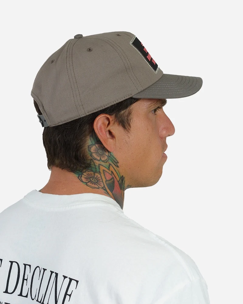 Lost Strummer Snapback Hat-Dark Grey - Image 6