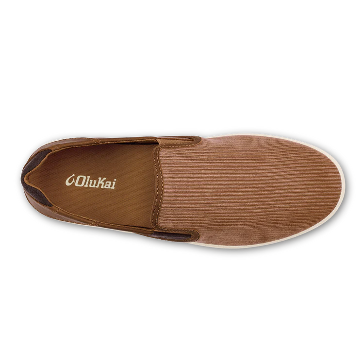 Olukai Lae'ahi Kapa Sandal-Tan/Dk Wood - Image 4
