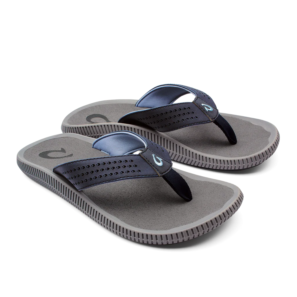 Olukai Ulele Sandal-Blue Depth/Charcoal - Image 3