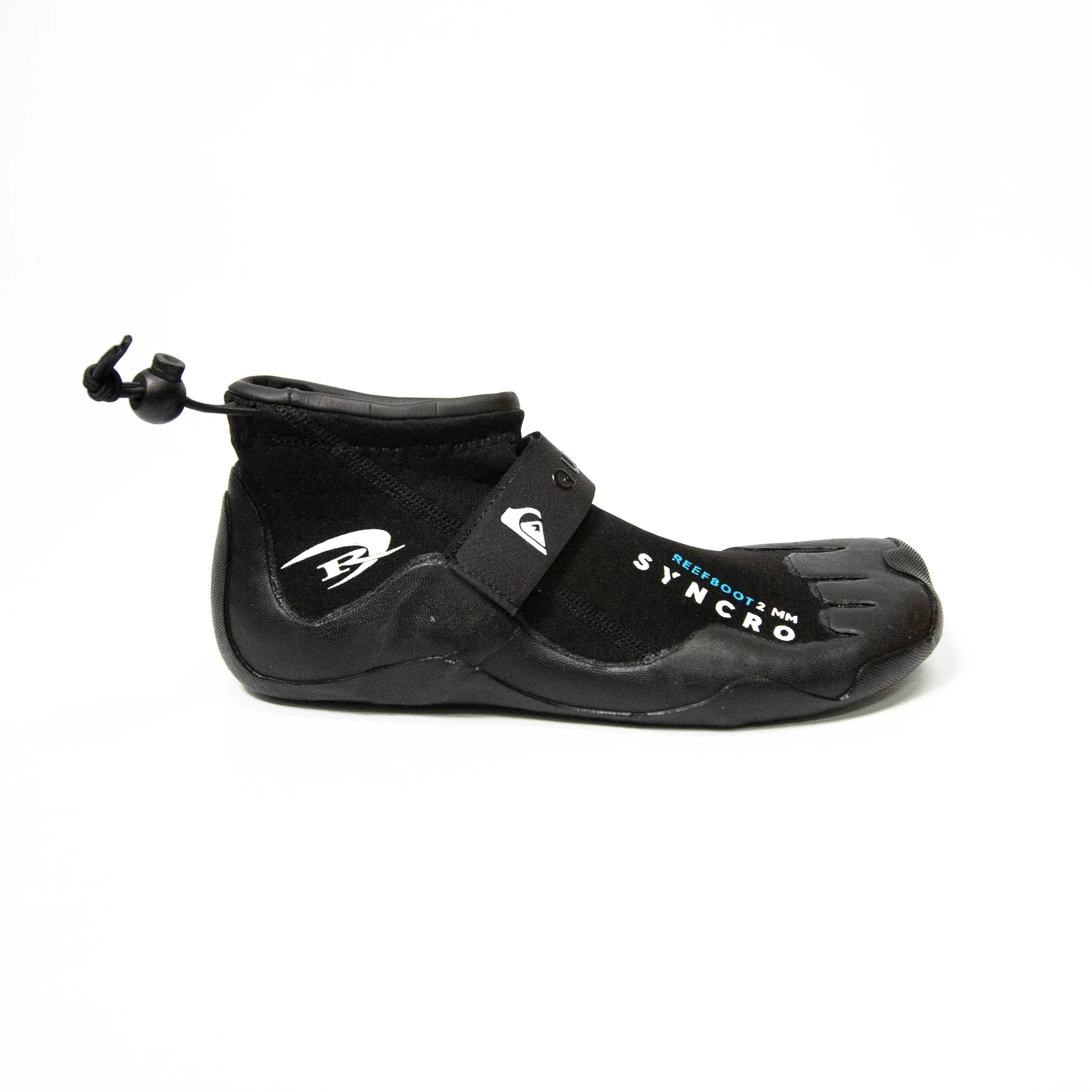Quiksilver x REAL Syncro Reef 2mm RT Booties-Black - Image 3